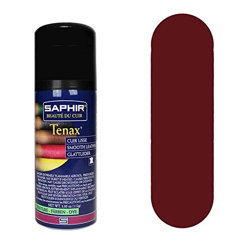 SAPHIR | Tenax 150 ml | Tintura para Todos los Cueros Lisos (Rojo Cereza 89)