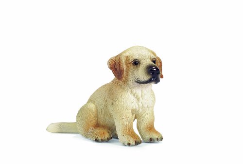 Schleich 16342 - Figura/ Miniatura Granja, Cachorro Golden Retriever