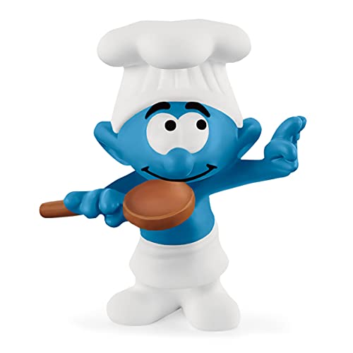 Schleich 20831 Figura de Juguete -Pitufo Cocinero (The Smurfs™)