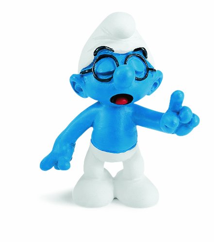 Schleich - Figura pitufo filósofo (20536)