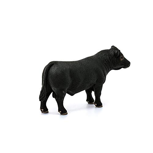 Schleich- Figura Toro Black Angus, 8,10 cm.