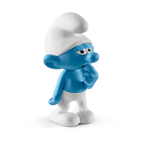 Schleich Los Pitufos - Figura Pitufo Tontín, 5,40 cm.