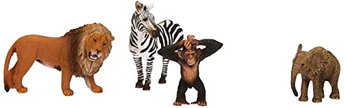 Schleich- Wild Life Set de Figuras, Safari, Multicolor (42387)