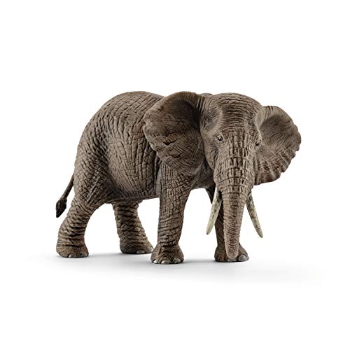 Schleich - Wild Life Set De Figuras, Safari, Multicolor (42387) + Figura Elefante Africano Hembra