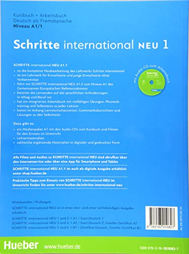 SCHRITTE INT.NEU 1 KB+AB+CD-Audio: Kurs- und Arbeitsbuch A1.1 mit CD zum Arbeitsbuch: Vol. 1 (SCHRINTNEU)
