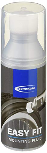 Schwalbe Fahrradzubehör Montage Fluid 50 Ml Easy Fit-Líquido para Montaje de neumáticos (0,05 L), Unisex Adulto, Plateado, UK: 0.05 litres