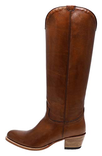 Sendra Boots 17384 Miel - Botas de piel para mujer, color marrón, color Marrón, talla 37 EU