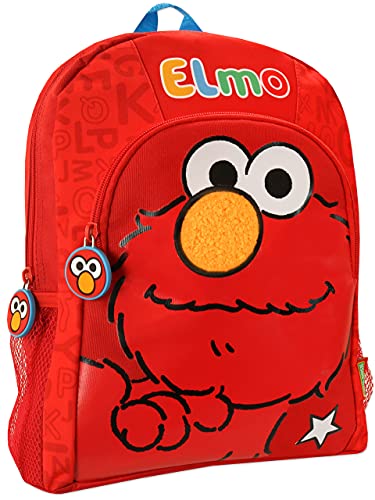 Sesame Street Niños Mochila Elmo Rojo