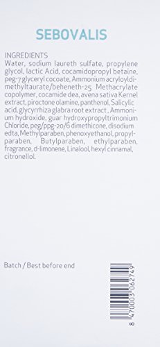 SESDERMA Champú Tratante Sebovalis, 200 Mililitros