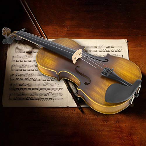 Set de violín de madera estable Violín de madera maciza para practicar(#2)
