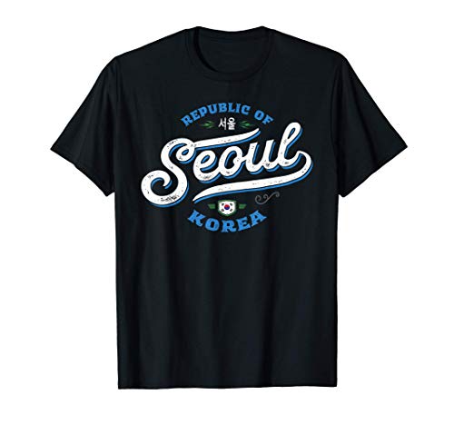 Seúl, Corea del Sur - Recuerdo de la capital coreana vintage Camiseta