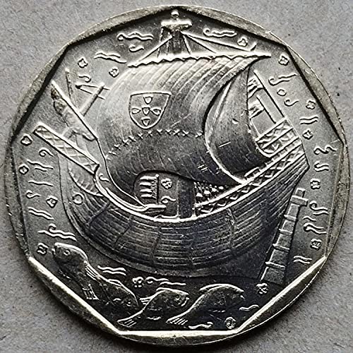 SHFGHJNM Colección de Monedas Moneda Conmemorativa de Monedas de Gran diámetro portugués 0514