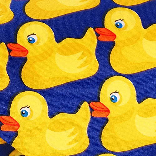 SHIPITNOW Corbata de pato azul y amarillo, 5 unidades