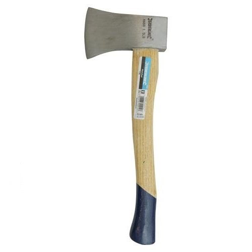 Silverline HA68 - Hacha con mango de madera maciza (680 g)