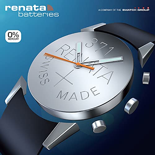 Single de Renata reloj batería Suizo hizo Renata 395 o SR927SW o AG7 1.5V rápida nave (2 x 395 or SR927SW)