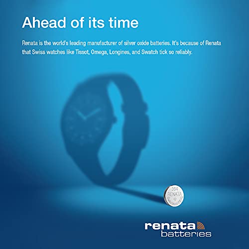 Single de Renata reloj batería Suizo hizo Renata 395 o SR927SW o AG7 1.5V rápida nave (2 x 395 or SR927SW)