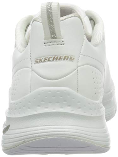 Skechers Arch Fit Citi Drive, Zapatillas Mujer, Blanco, 38 EU