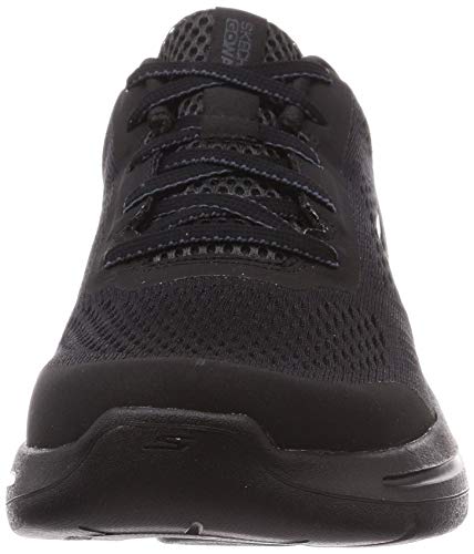 Skechers Go Walk Arch Fit Idyllic, Zapatillas Hombre, Black, 39.5 EU