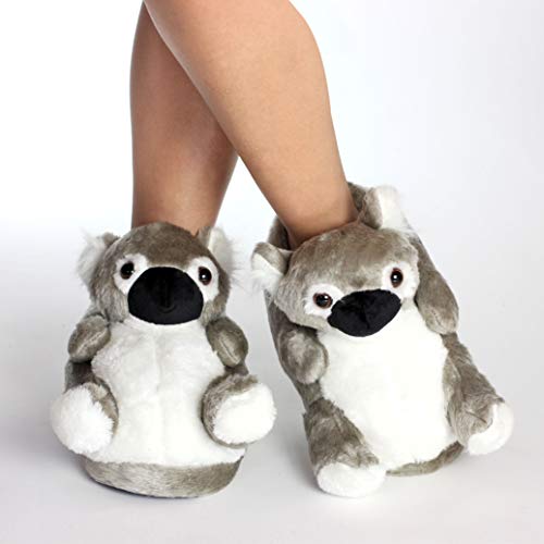 Sleeper'z - Koala - Zapatillas de casa Animales Originales y Divertidas - Adultos y Niños - Hombre y Mujer - 37/38 (M)