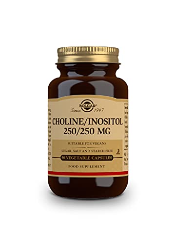 Solgar Colina 250 mg / Inositol 250 mg Cápsulas vegetales - Envase de 50