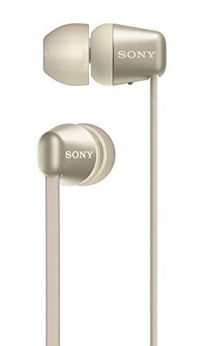 Sony WIC310N.CE7 - Auriculares Internos Inalámbricos, Beige