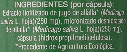 Soria Natural Verde de Alfalfa - 80 Cápsulas