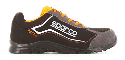 Sparco - Zapatillas Nitro S3 Black/Gris talla 41 eu