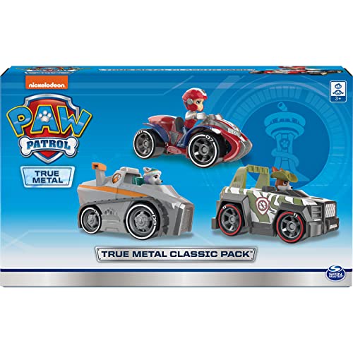 Spin Master Paw Patrol - True Metal Classic - Pack of 3
