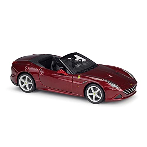 SRJCWB Auto Modelo 1:24 para Exhibición De Colección De Regalo De Vehículo De Simulación De Modelo De Coche Deportivo Ferrari California Coche fundición a presión