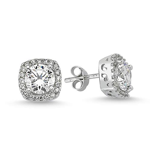 Starlight Diamond Juego de joyas de plata de ley 925 para mujer con anillo, collar y pendientes 100% plata