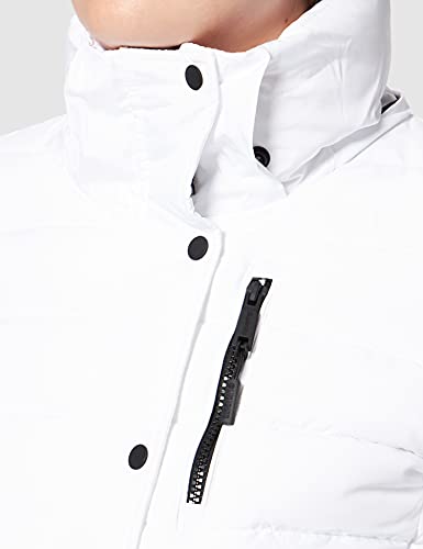 Superdry Classic Faux Fur Fuji Jacket Chaqueta, Blanco, S para Mujer