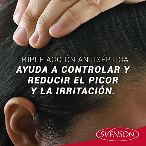 Svenson | Loción Anticaspa Bio Herbal | Reduce Picor e Irritación del Cuero Cabelludo | Rico en Ginkgo Biloba| Triple Acción Antiséptica, Antiinflamatoria y Cicatrizante | Pelo Nutrido | 150ml