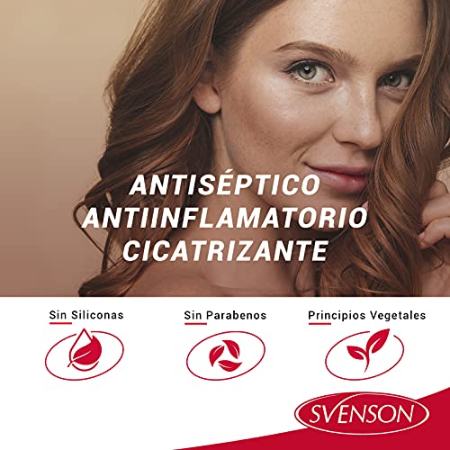 Svenson | Loción Anticaspa Bio Herbal | Reduce Picor e Irritación del Cuero Cabelludo | Rico en Ginkgo Biloba| Triple Acción Antiséptica, Antiinflamatoria y Cicatrizante | Pelo Nutrido | 150ml
