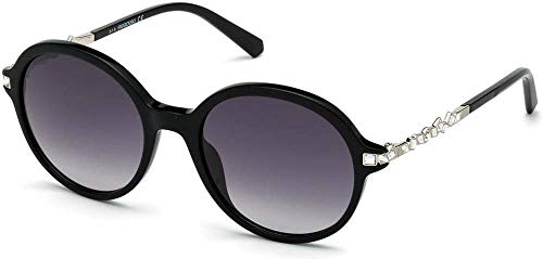 Swarovsky Gafas de sol para mujer, modelo SK0264 Col. 01B, talla 53/19