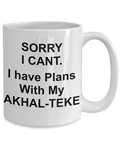 Taza de Caballo Akhalteke Taza de Akhal Teke Lo Siento, no Puedo 39T Cosas con Tema de Caballo Dueño de Caballo