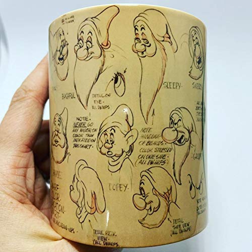 Taza los 7 enanitos Blanca Nieves-Enanito gruñón con tu nombre