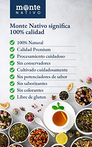 Té de Órtiga (300g) Monte Nativo - 100% natural - Hojas de Ortiga - Infusión Herbal Suelta - Cuidadosamente cortada y secada - Diversa en ingredientes y rica en vitaminas