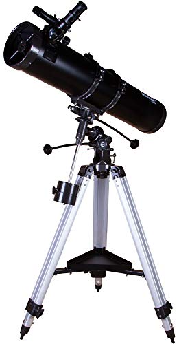 Telescopio Levenhuk Skyline Plus 130S – Potente Reflector Newtoniano con Montura Ecuatorial para Observaciones del Espacio Profundo