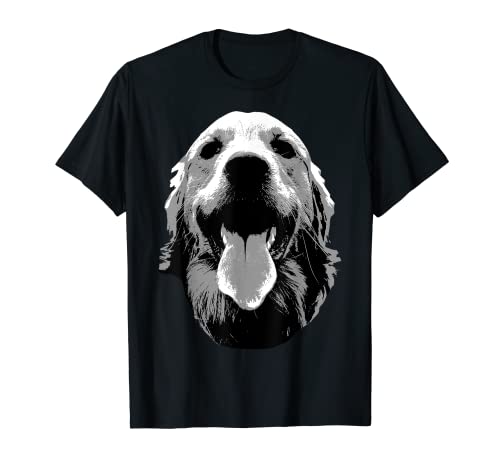 Terapia de Rescate Perros Golden Retrievers Cachorro Amantes de Perros Lindos Camiseta