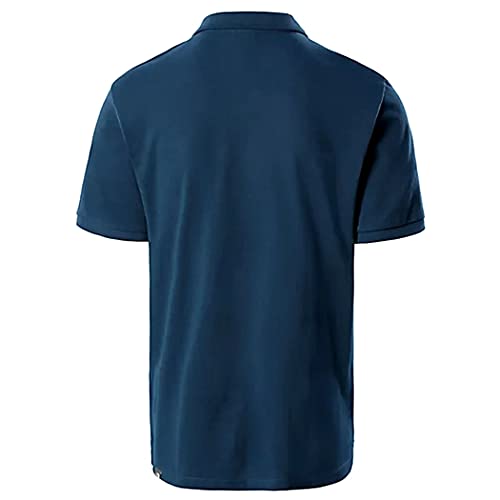 The North Face Men's Polo Piquet Camiseta Hombre M. Blue L
