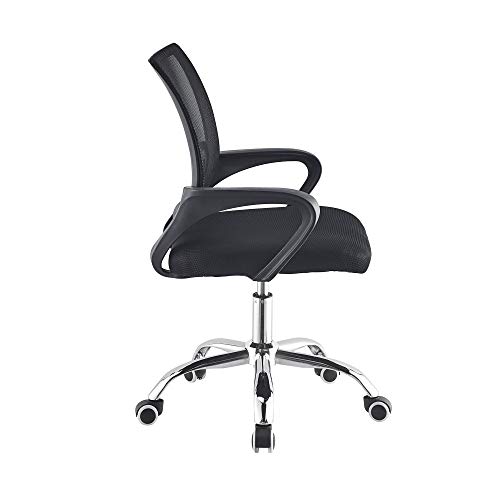 TIENDA EURASIA® Silla de Escritorio Giratoria - Silla de Oficina Ergonómica con Respaldo Transpirable