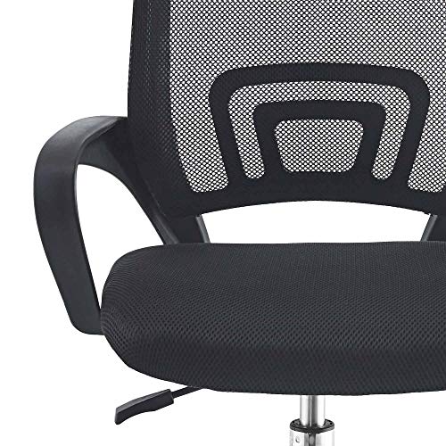 TIENDA EURASIA® Silla de Escritorio Giratoria - Silla de Oficina Ergonómica con Respaldo Transpirable