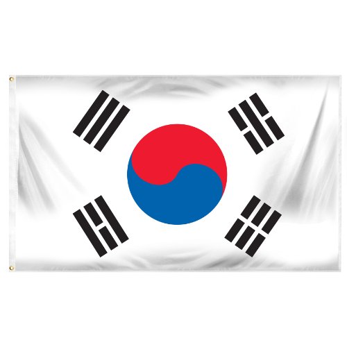 Tiendas Online Corea del Sur de poliéster estampado bandera, 3 de 5 pies
