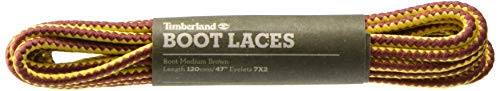 Timberland Boot Lace 47-Inch, Cordones de Zapatos Unisex Adulto, Marrón (Medium Brown), Talla única