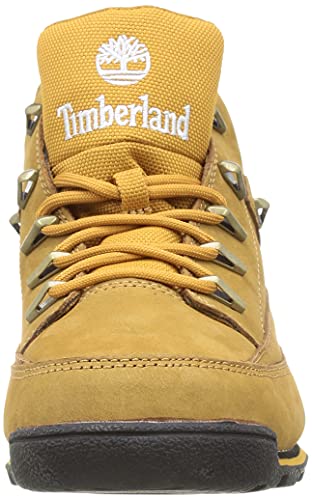 Timberland Euro Rock Botas de moda para Hombre, Amarillo (Wheat Nubuck), 44.5 EU