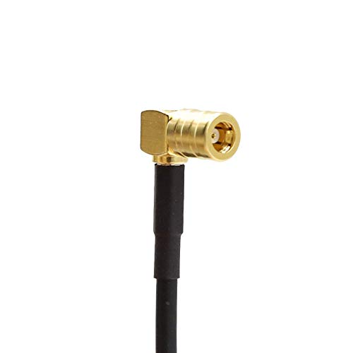 Tin-Nik Antena DAB para automóvil, Antena de radio digital DAB+ para automóvil, Antena para parabrisas de montaje en vidrio con conector SMB, Cable de extensión de 3m- 9,8 pies para Pioneer Alpine JVC