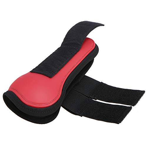 TMIL Juego De 4 Botas para Montar A Caballo, Protectores De Protección para Las Piernas Caballo Duraderas con Correa Nailon Ajustable para Equipos Ecuestres Al Aire Libre,L