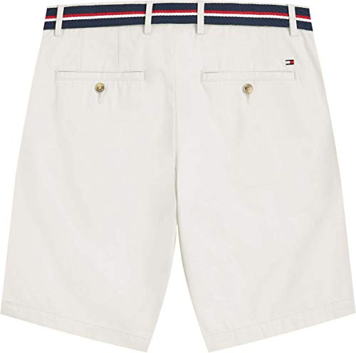 Tommy Hilfiger Brooklyn Light Twill Pantalones Cortos, Ivory, 30W para Hombre