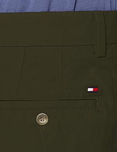 Tommy Hilfiger Brooklyn Short Light Twill, Pantalones cortos Hombre, Army Green, NI28