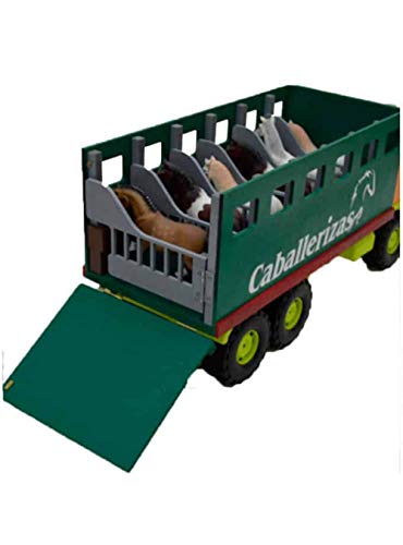 Toroshopping Camion de Transporte de Caballos de Juguete